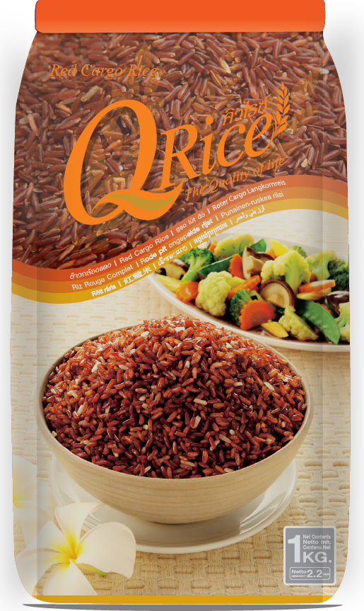 Q RICE 上等红糙米1kg | Golden Crop B2B